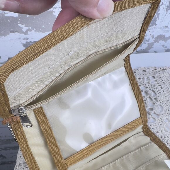 Born In Africa Wallet Plush Lion Tri Fold Stuffed Animal Head Purse Rare Find - Picture 8 of 12